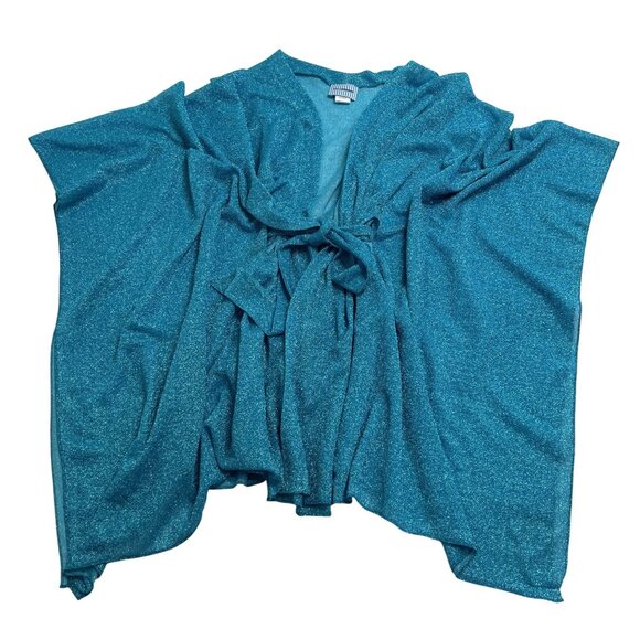 Les Canebiers Poncho in Blue